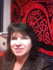 Lorna at the office