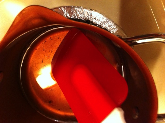melted oil