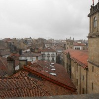 roof View of Santiago from the museum balcony