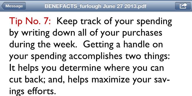 Financial tip #7