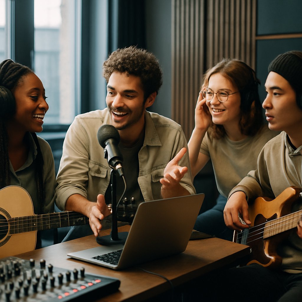 Going Backward, then Moving Forward: The Recording Studio