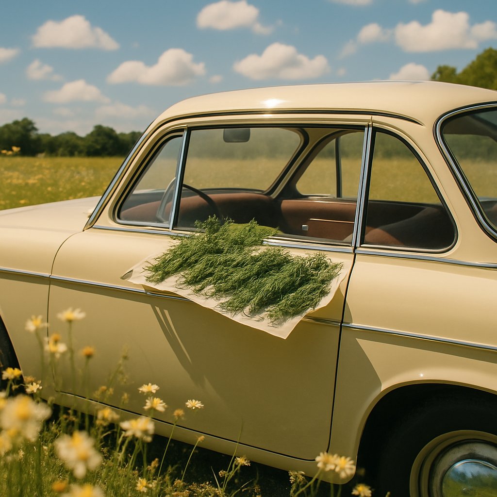 Herb-Drying and a Late Spring