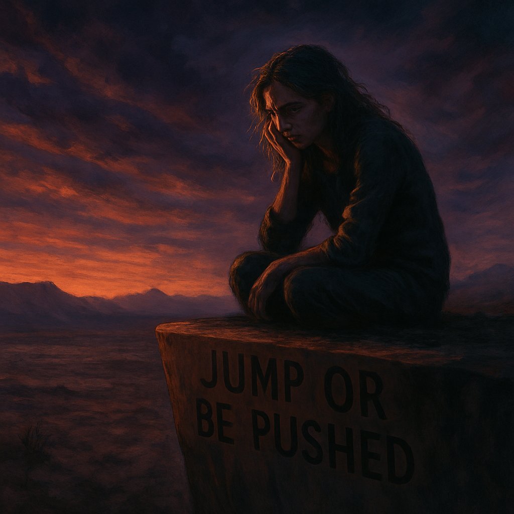 Jump or Be Pushed