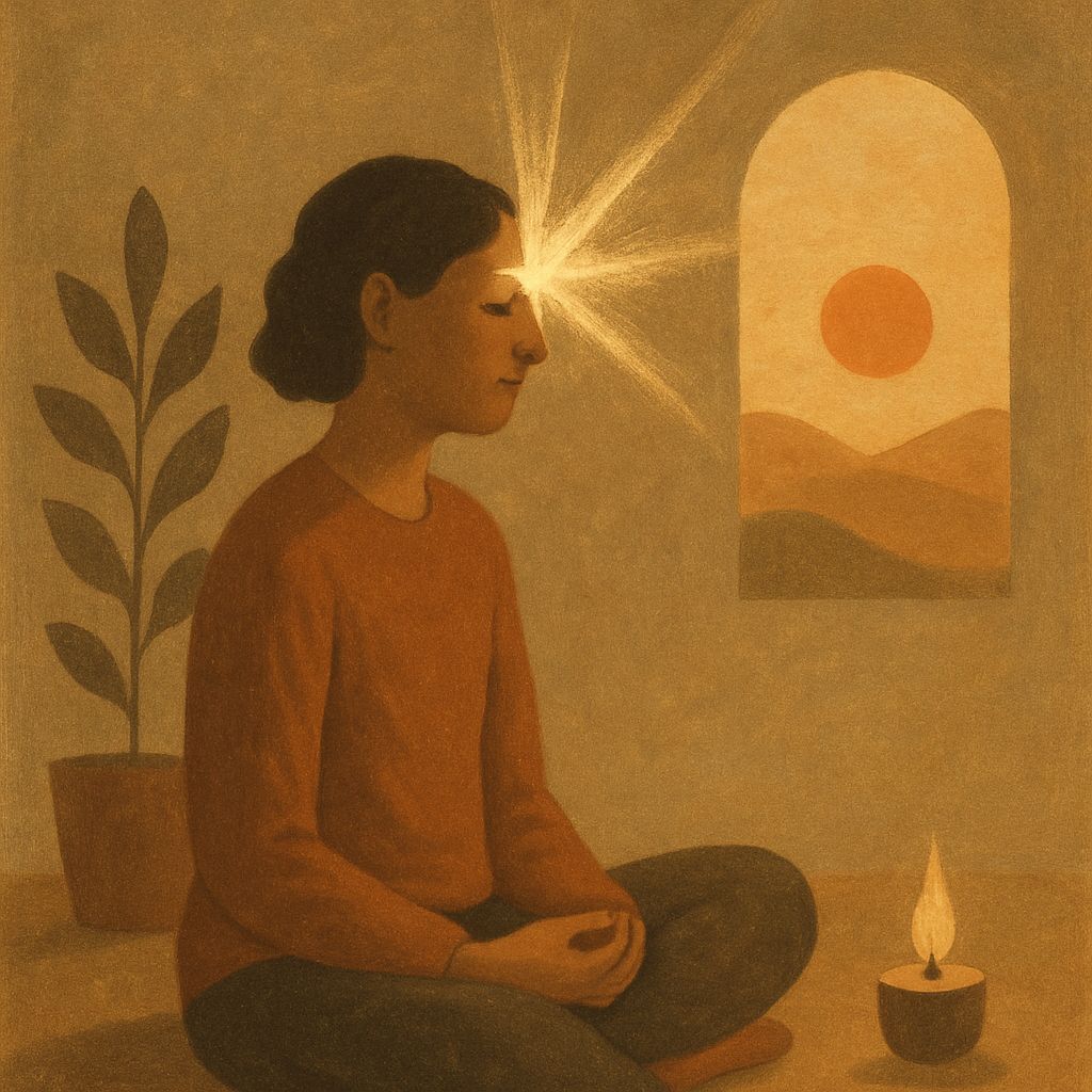Meditation Work — A Flash of Light