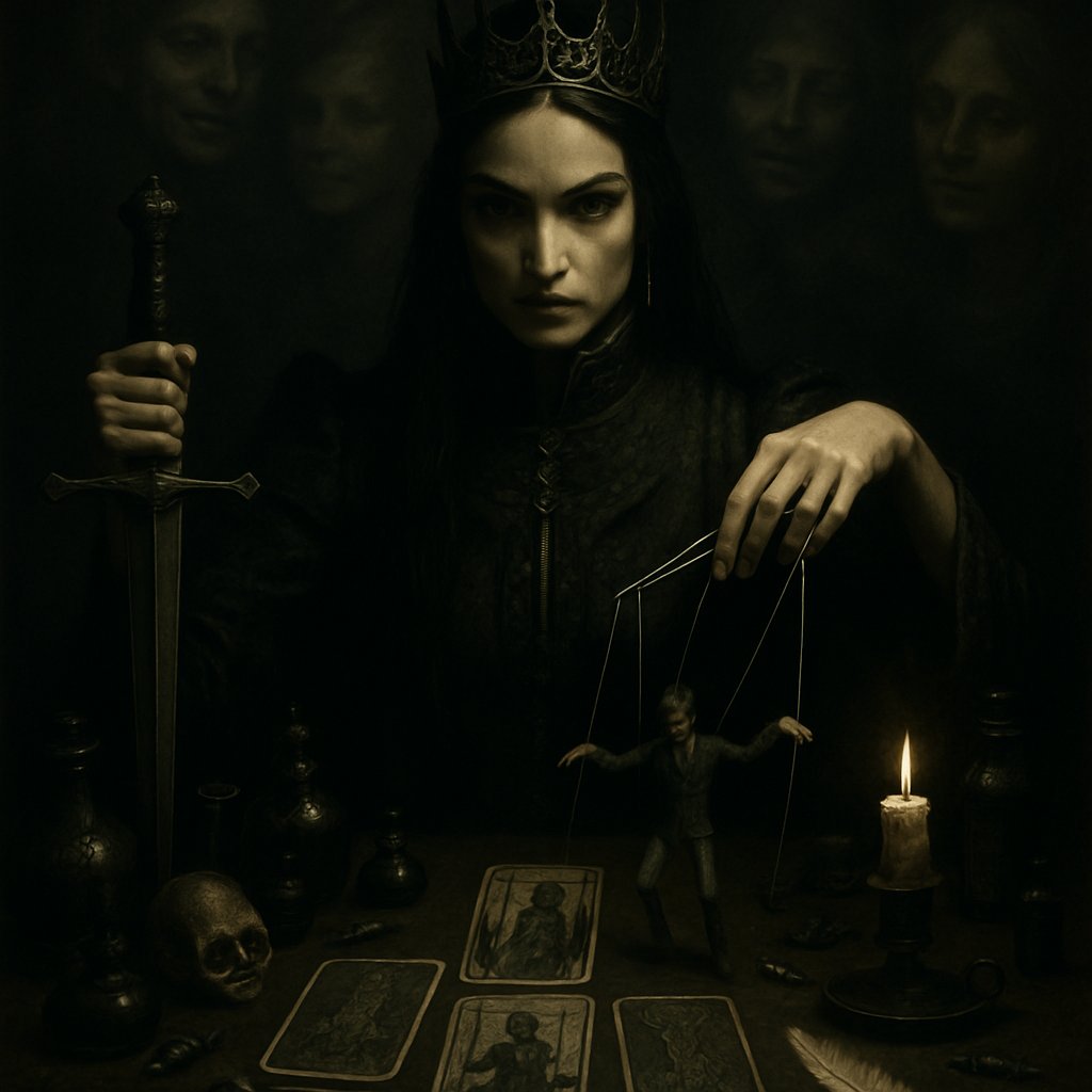 Showing Her Cards