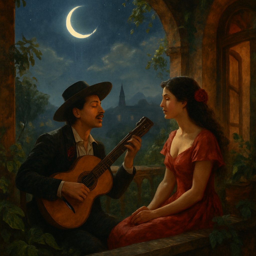 The Beloved on the Balcony