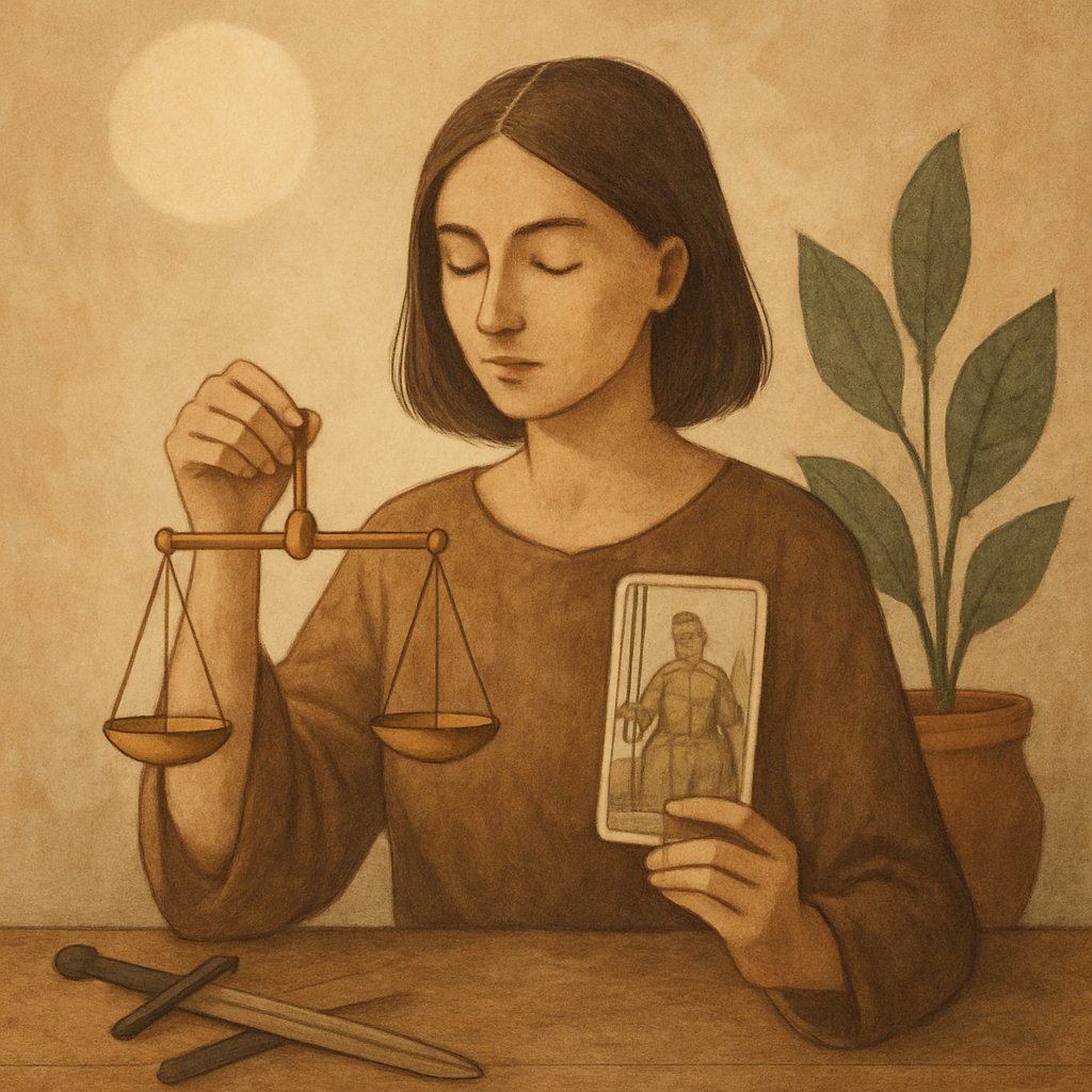 The Justice Card in Tarot: That Integrity Thing
