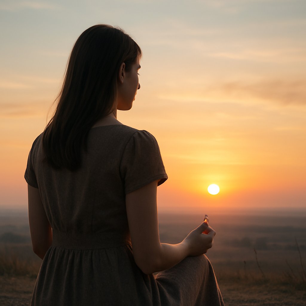 Watching the Sun Rise, Alone But Not