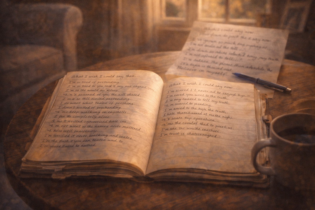 What I Wish I Could Say, Then…and Now