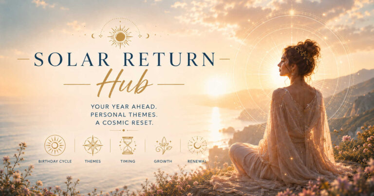 Solar Return Astrology Hub — a year-by-year archive of birthday charts, experiments, and case studies.