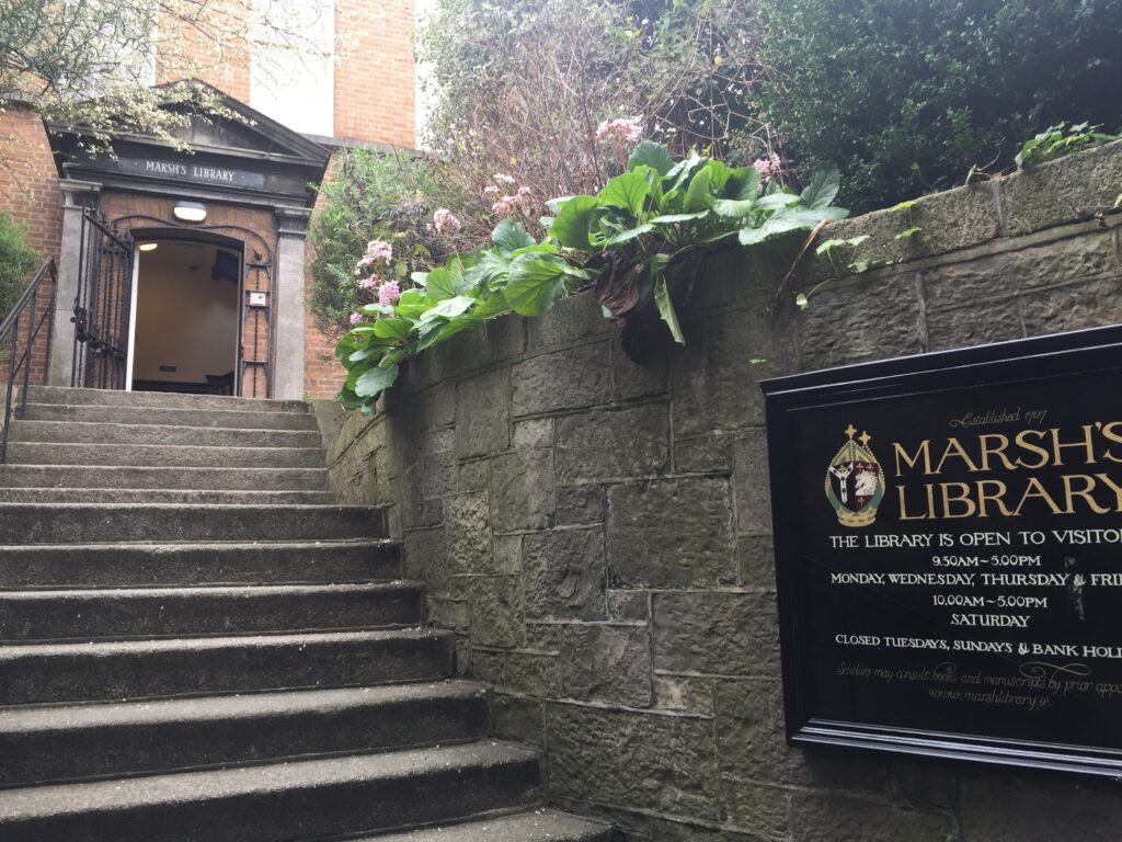 Secret Libraries: Marsh’s Library, Dublin’s Library of Cages, Ghosts and Wounded Books