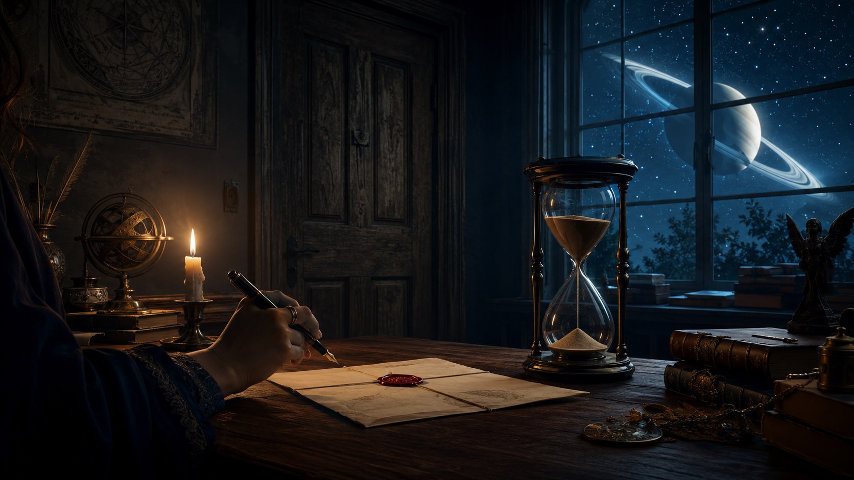 Saturn Conjunct the Anti-Vertex: Transit and Synastry